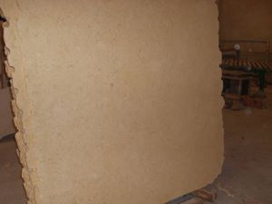 Leaca Marmair Buí Egyption Nádúrtha