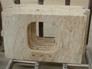 An Ghréig Marble Golden Spider Vanity Tops