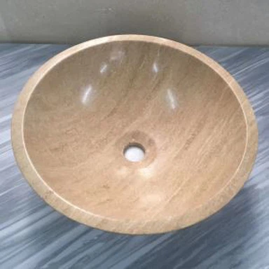 Dearadh Sincí Árthaigh Marmair Beige Travertine